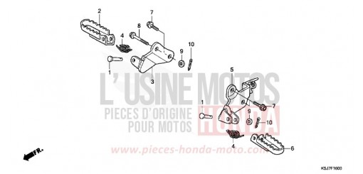 MARCHE CRF100FC de 2012
